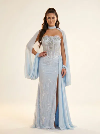 Modessa Couture 26735 In Blue