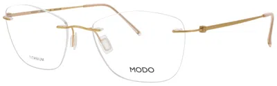 Modo 4601 Metal Eyeglasses 52-16-144 For Men In Gold0 - Gold / Demo