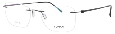 Modo Men's 4627 Titanium Eyeglasses 51-18-145 In Smk00 - Smoke Grey / Demo