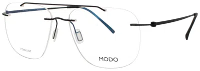 Modo Rimless Titanium Eyeglasses 54 In Grn00 - Green / Demo