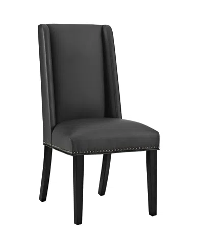 Modway Baron Dining Chair In Black