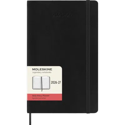 Moleskine Black Large Soft Cover 18-month 2027 Daily Planner