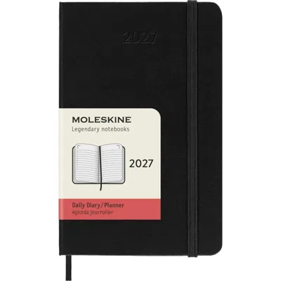 Moleskine Black Pocket Hard Cover 2027 Daily Planner