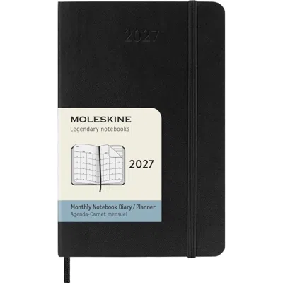 Moleskine Black Pocket Soft Cover 2027 Monthly Planner