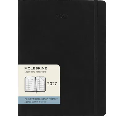 Moleskine Black Xl Soft Cover 2027 Monthly Planner