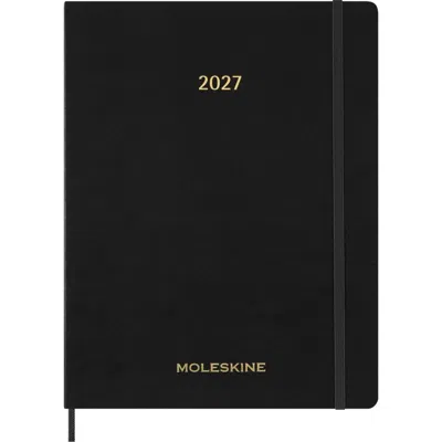 Moleskine Essential Black Xxl Soft Cover 15-month 2027 Weekly Vertical Planner