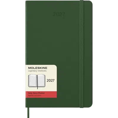 Moleskine Myrtle Green Large Hard Cover 2027 Daily Planner