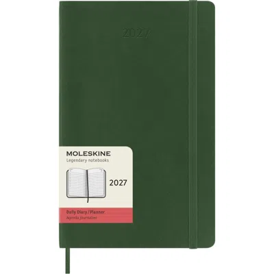 Moleskine Myrtle Green Large Soft Cover 2027 Daily Planner