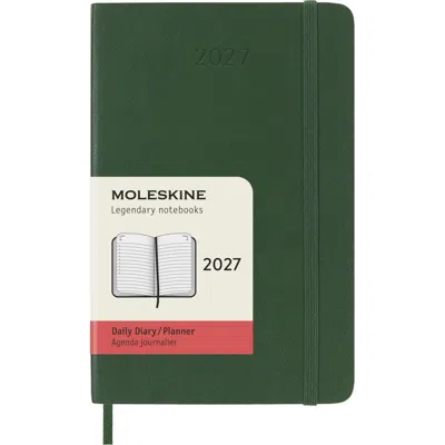 Moleskine Myrtle Green Pocket Soft Cover 2027 Daily Planner
