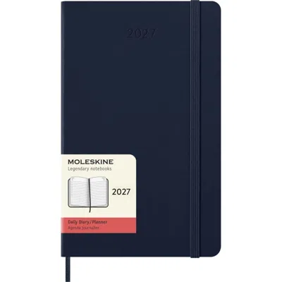 Moleskine Sapphire Blue Large Hard Cover 2027 Daily Planner