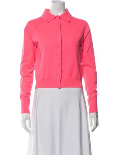 Pre-owned Molly Goddard Long Sleeve Button-up Top In Pink