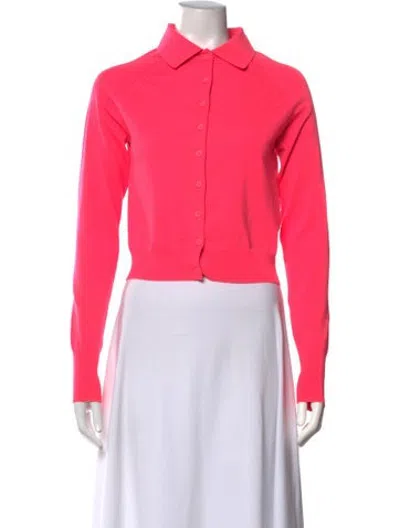Pre-owned Molly Goddard Long Sleeve Top In Pink