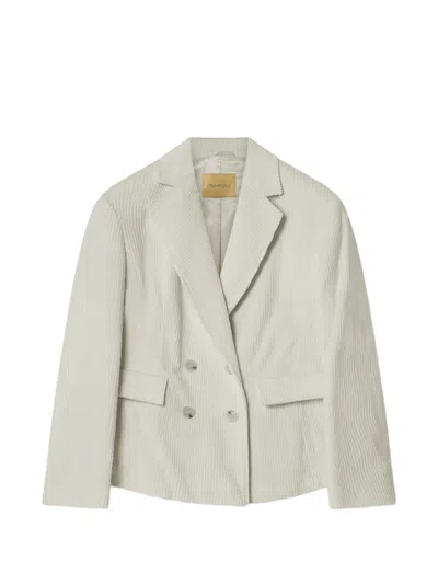 Momoní Krapi Double-breasted Corduroy Jacket In Multi