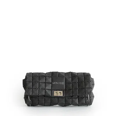 Monade Women's Pouch Bag Matte Black_