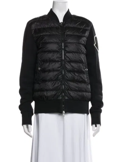 Pre-owned Moncler 2018 Bomber Jacket In Black