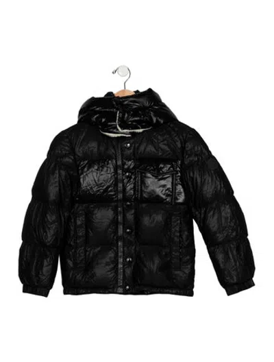 Pre-owned Moncler Kids' Boys' Puffer Jacket In Black