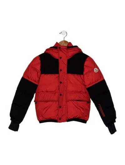 Pre-owned Moncler Kids' Boys' Puffer Jacket In Red