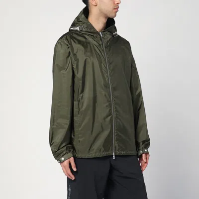 Moncler Dark Green Hooded Remoray Jacket