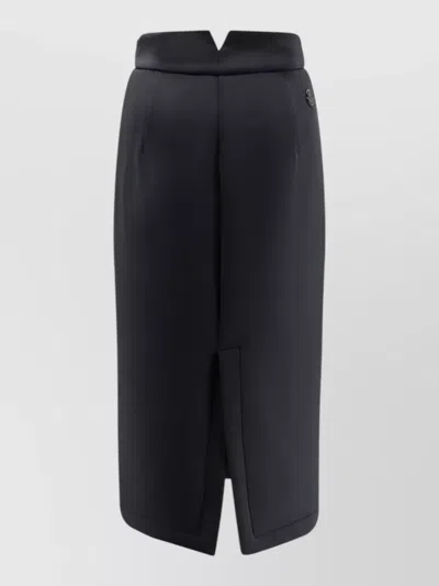 Moncler Genius Edward Enninful Neoprene High-waisted Skirt In Multi
