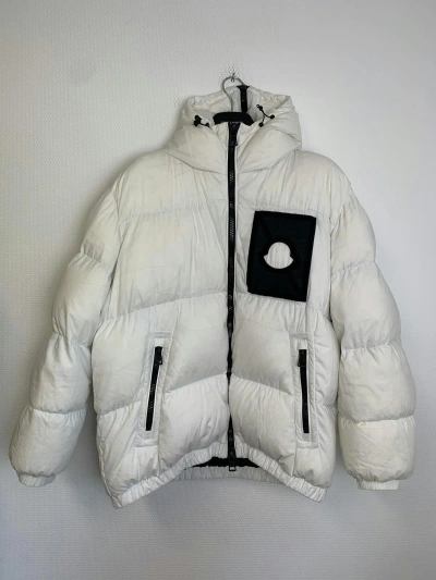 Pre-owned Moncler Genius “treshers” White Down Jacket - Size 3