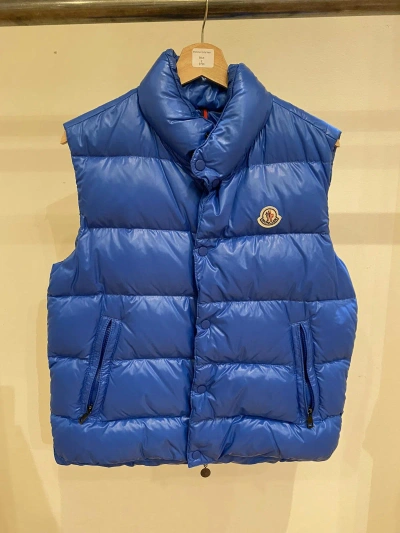 Pre-owned Moncler Gide Vest In Blue