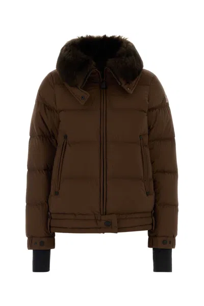 Moncler Grenoble Arabbas Jacket In Brown