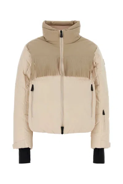 Moncler Grenoble Bessin Bomber Jacket In Neutral