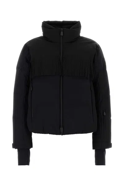 Moncler Grenoble Bessin Mini Bomber Jacket In Black