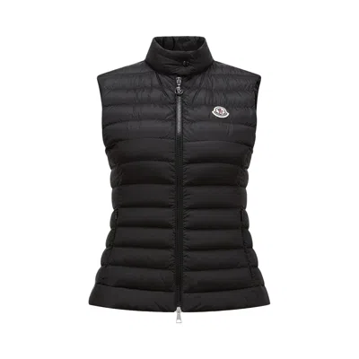 Pre-owned Moncler Igens Stand Collar Vest 'black' | Women's Size 0