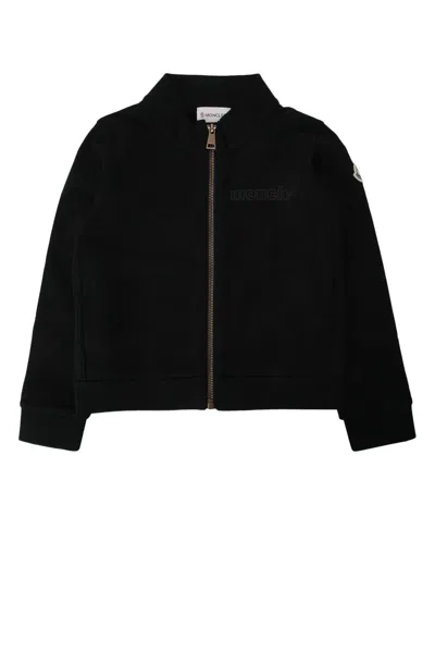 Moncler Jr Knitwear Clothing Ensemble In Black