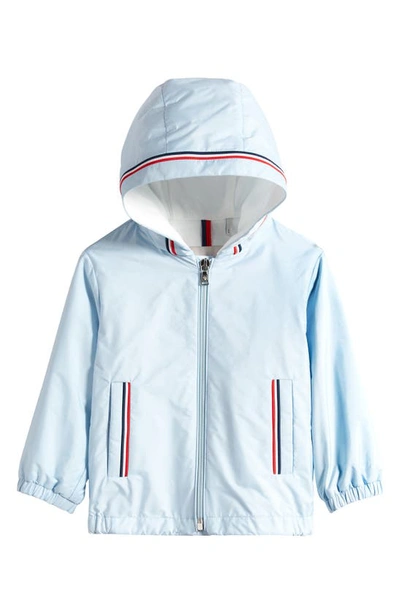 Moncler Babies' Kids' Granduc Hooded Jacket In Light Blue