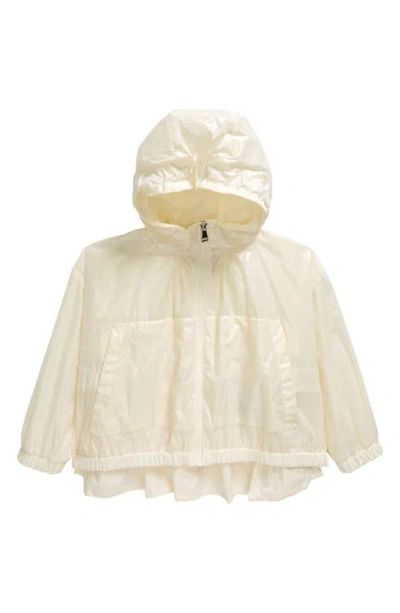 Moncler Kids' Urbonas Hooded Jacket In Silk White
