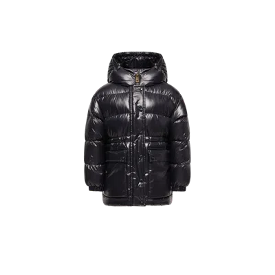 Moncler Kids' Parka Matelassée À Capuche Sesie, Filles, Bleu, Taille: 10a In Blue