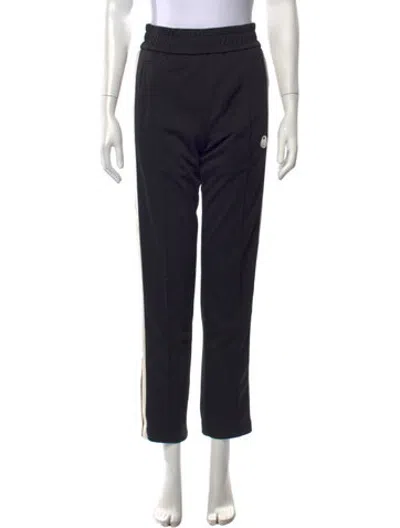 Pre-owned Moncler Straight Leg Pants In Grey