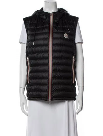 Pre-owned Moncler Vest In Black