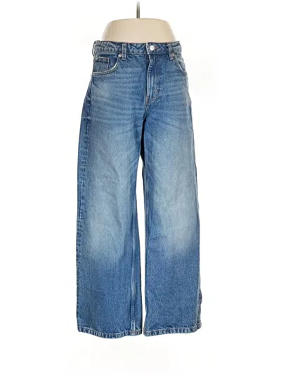Pre-owned Monki Jeans In Blue
