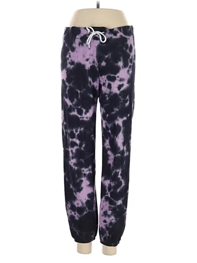 Pre-owned Monrow Casual Pants In Purple