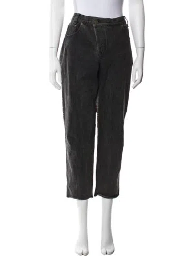 Pre-owned Monse Straight Leg Pants In Grey