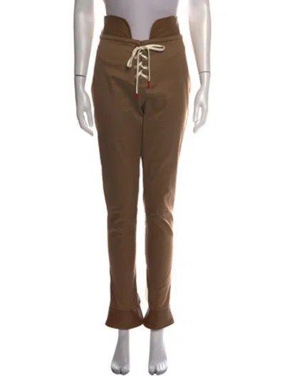 Pre-owned Monse Straight Leg Pants In Neutrals