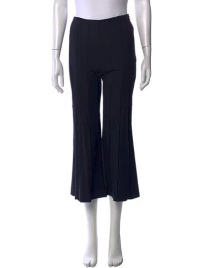 Pre-owned Monse Virgin Wool Flared Pants In Black