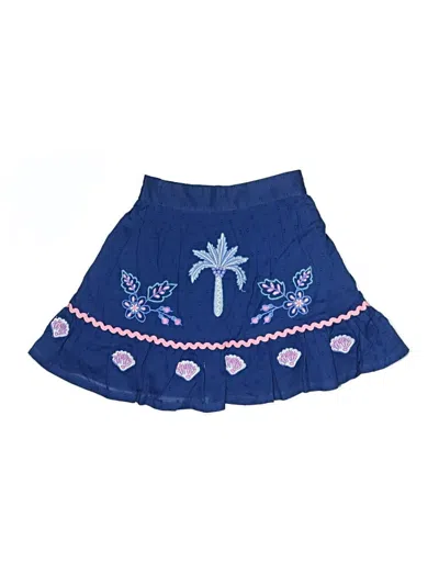 Pre-owned Monsoon Kids' Skirt In Blue