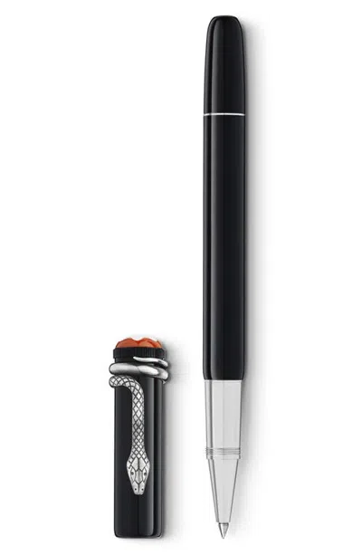 Montblanc Heritage Collection Rouge Et Noir Special Edition Rollerball In Black