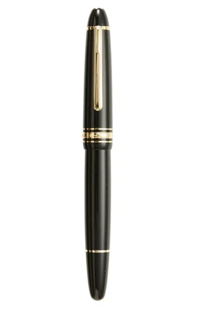 Montblanc Meisterstück Gold-coated Legrand Rollerball In Black