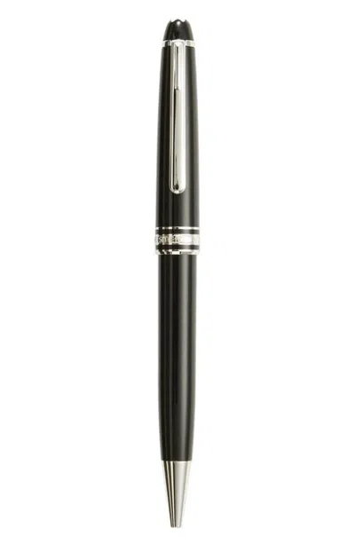 Montblanc Meisterstück Platinum-coated Classique Ballpoint Pen In Black