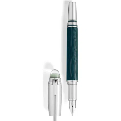 Montblanc Starwalker Polargreen Doué Fountain Pen In Green