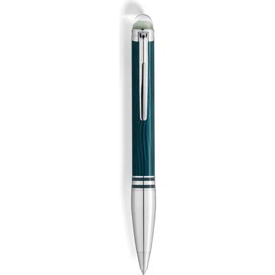 Montblanc Starwalker Polargreen Metal Ballpoint In Green