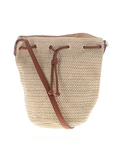 Pre-owned Montce Bucket Bag In Tan