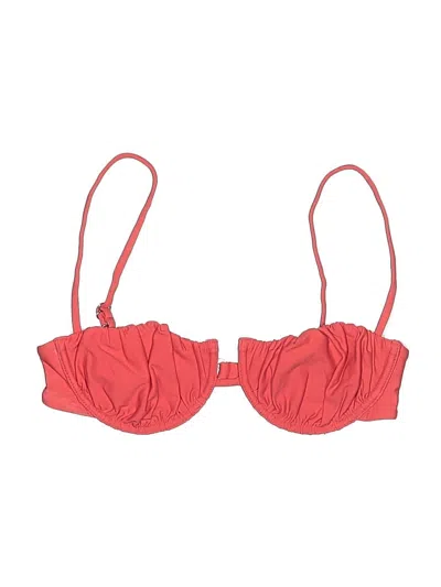 Pre-owned Montce Swimsuit Top Red Swimwear