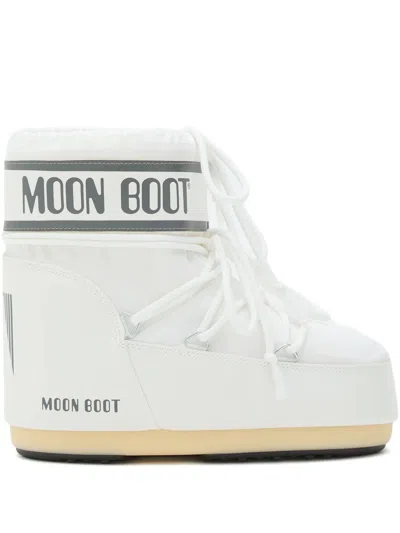 Moon Boot "icon Low" Snow Boots In White