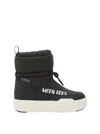 Moon Boot Mb Jr Park Tube Mid Wp Boot In Black
